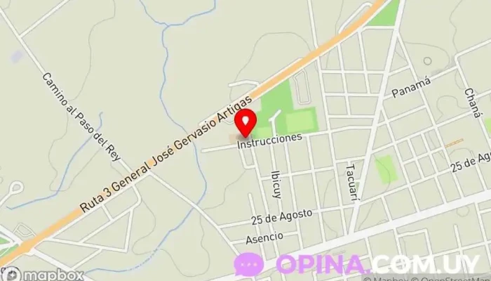 mapa de Escuela 103 Escuela en San José de Mayo