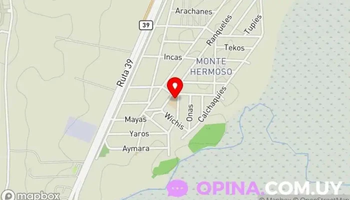 mapa de Escuela 110 Escuela en Maldonado