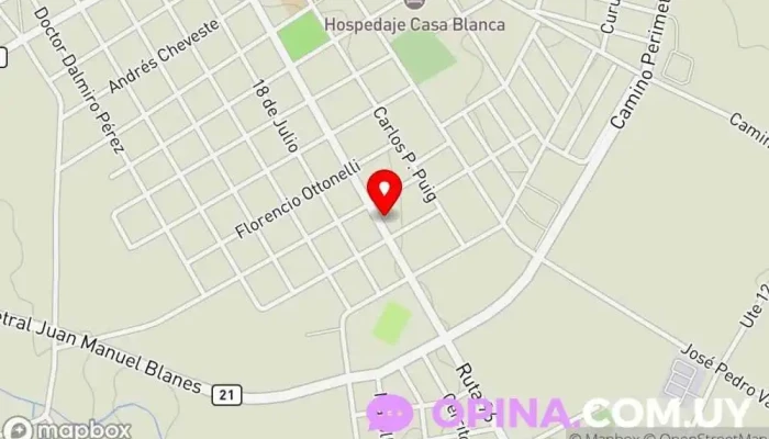 mapa de ESCUELA 112 CONSTANCIO VIGIL Escuela en Dolores