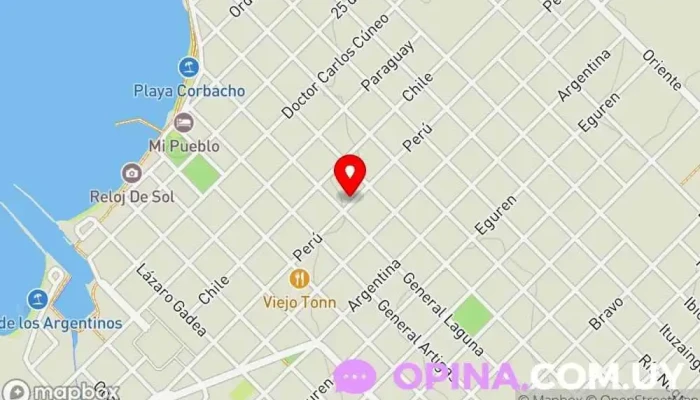 mapa de Escuela 139 Escuela en Nueva Palmira