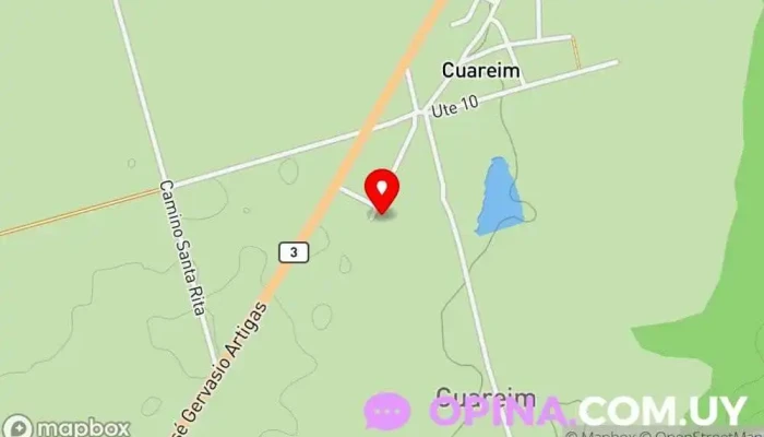 mapa de Escuela 20 Escuela en Cuareim