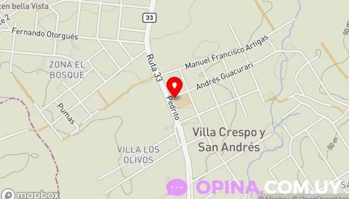 mapa de Escuela 236 Escuela de primaria, Escuela primaria en Toledo