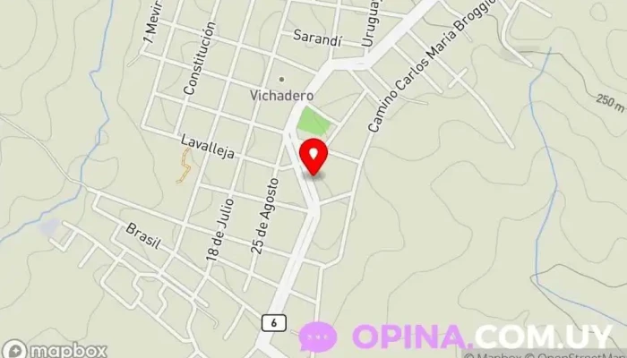 mapa de Escuela 24 Colegio público en Vichadero