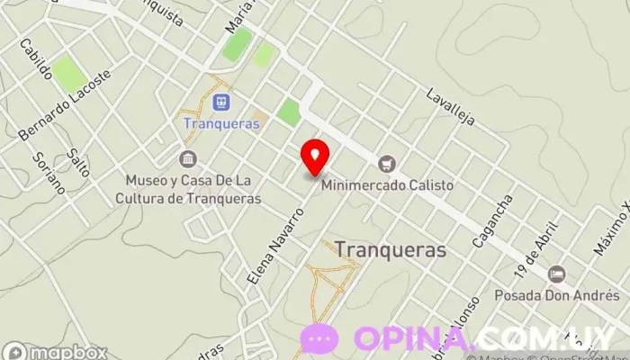 mapa de Escuela 3 Escuela en Tranqueras