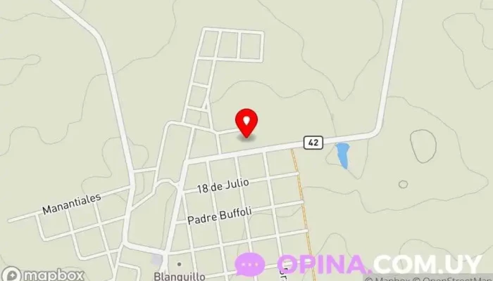 mapa de Escuela 32 Escuela en Blanquillo