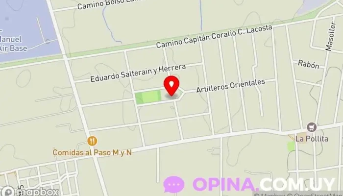 mapa de Escuela 341 Escuela primaria en Montevideo