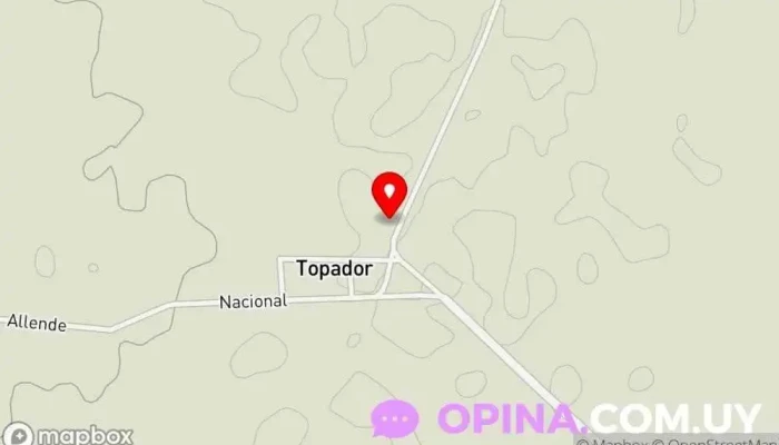 mapa de Escuela 45 Centro educativo en Topador