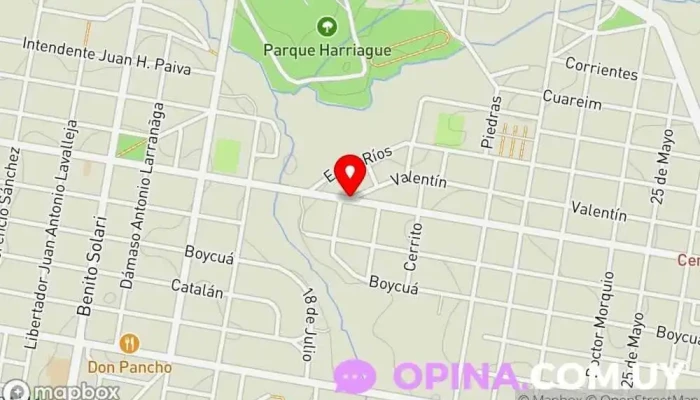 mapa de Escuela 54 Escuela primaria en Salto