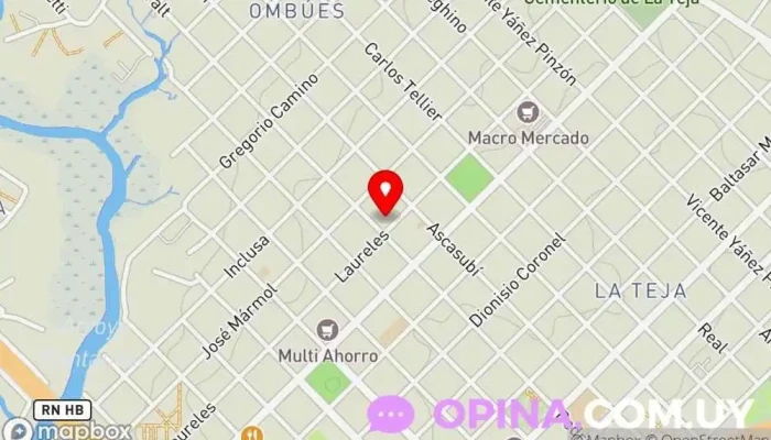 mapa de escuela 58 y 112 Escuela primaria en Montevideo