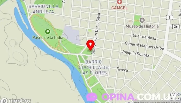 mapa de Escuela 87 Melo Escuela en Melo