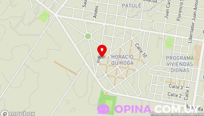 mapa de Escuela 92 Escuela en Salto