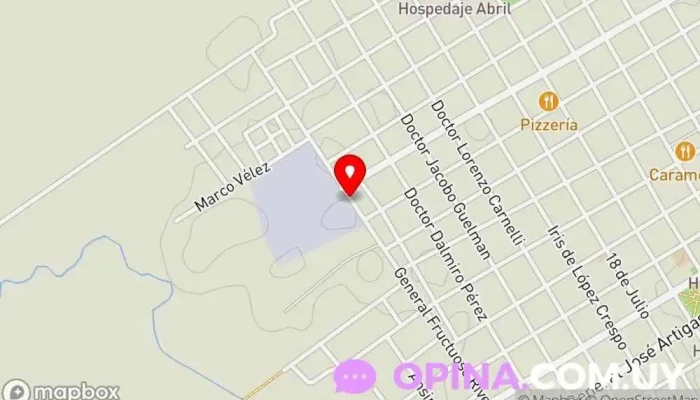 mapa de Escuela 97 Escuela en Dolores