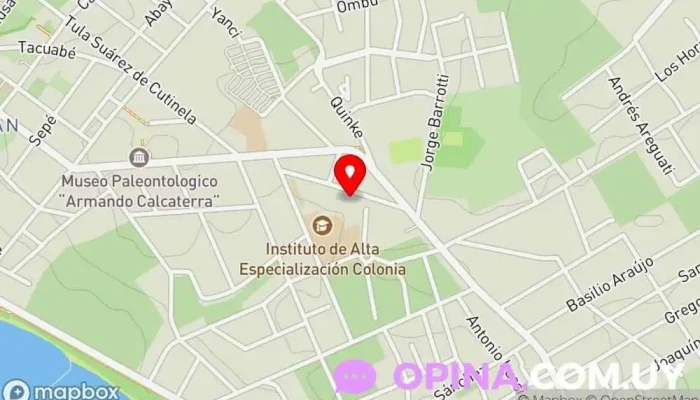 mapa de Escuela 98 , Colonia Del Sacramento Escuela en Col. del Sacramento