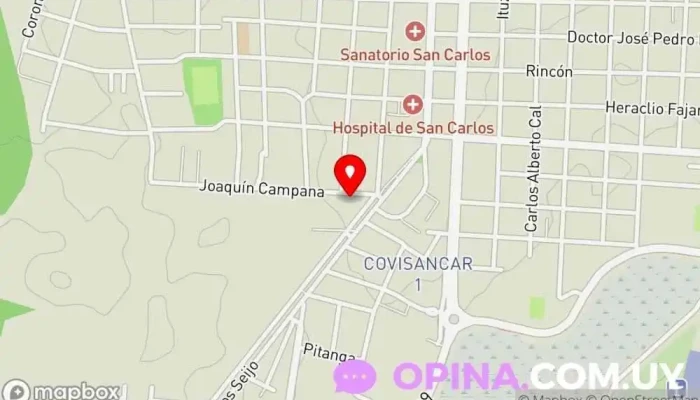 mapa de Escuela 98 Escuela en San Carlos