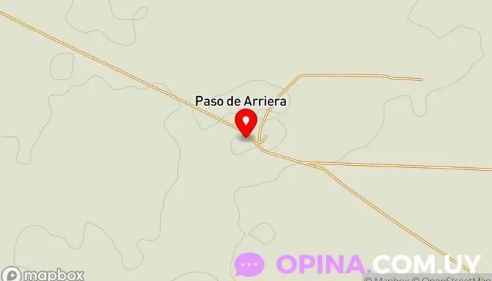 mapa de Escuela 98, Paso Arriera. Rivera, Vichadero. Centro educativo en Arriera