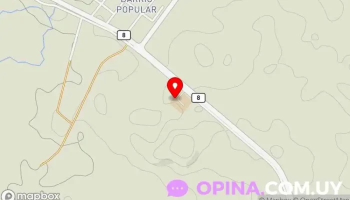 mapa de Escuela Agraria Melo (UTU) Universidad en Melo