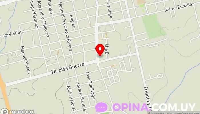 mapa de Escuela de baile español POR ALEGRÍAS Centro escolar en San José de Mayo