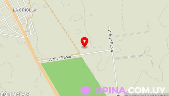 mapa de Escuela de Emprendedores de Flores Centro educativo en Trinidad