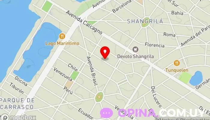 mapa de Escuela de Experimentos Centro escolar, Sala infantil, Escuela en Ciudad de la Costa