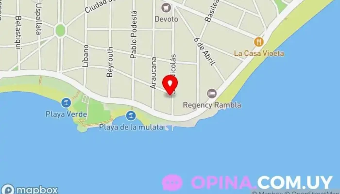 mapa de escuela de pauli Centro educativo en Montevideo