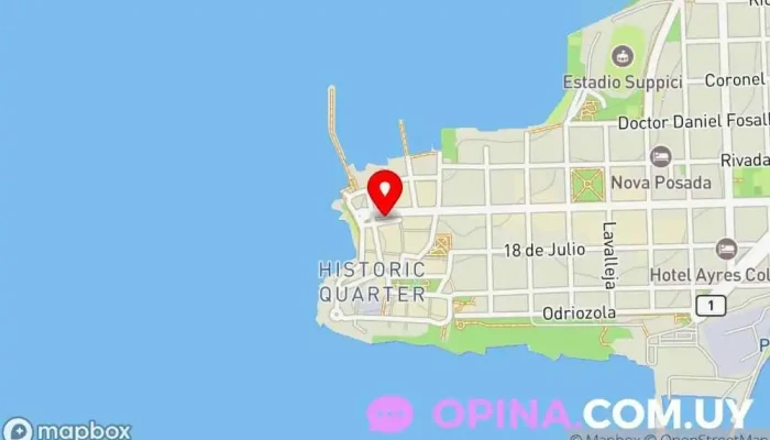 mapa de Escuela del Hogar Escuela en Col. del Sacramento