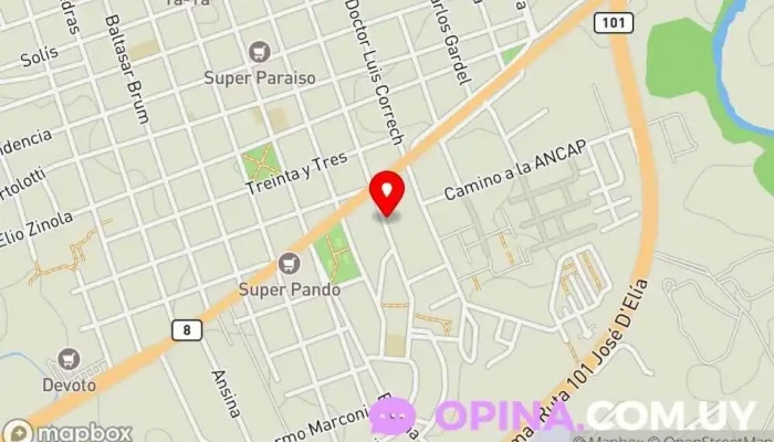 mapa de Escuela Especial 