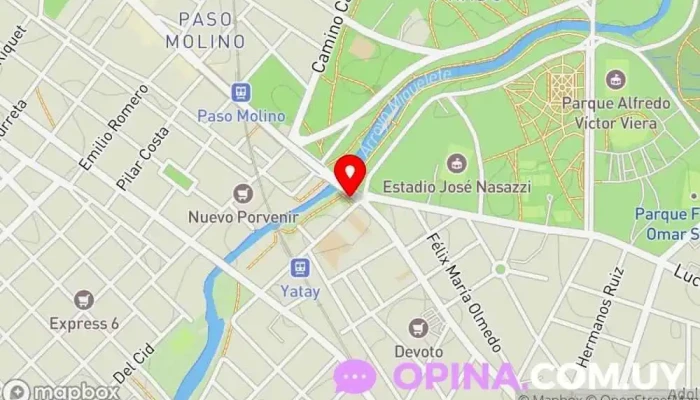 mapa de Escuela galicia Centro educativo en Montevideo