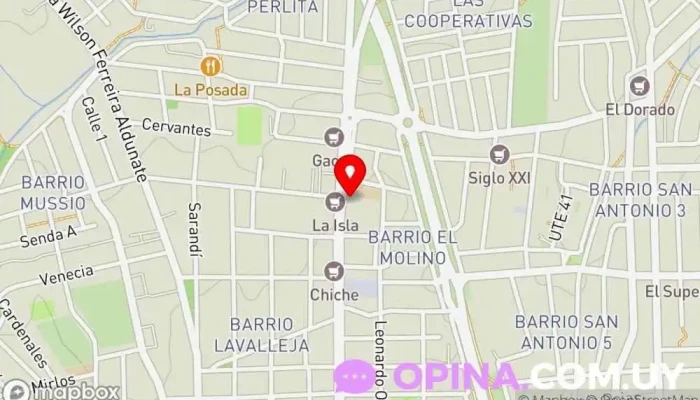 mapa de ESCUELA GRAL JOSE DE SAN MARTIN NRO 7 Escuela en Maldonado