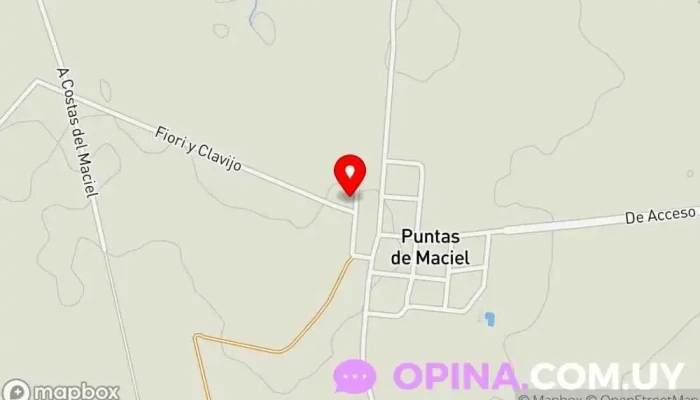 mapa de Escuela Justina Santín 29 Escuela primaria en Sarandí Grande