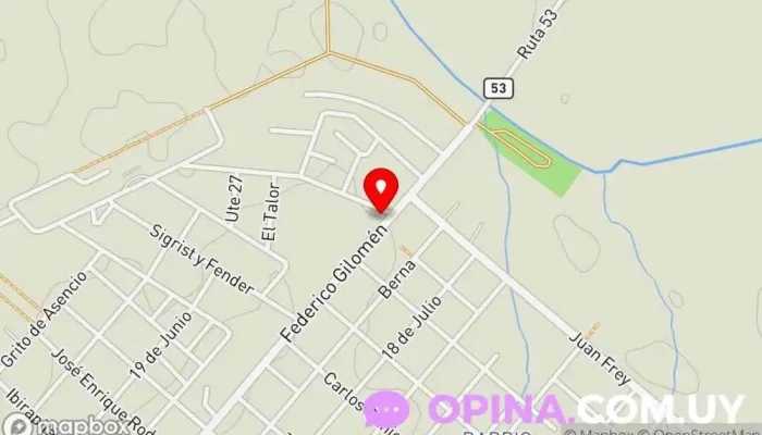 mapa de Escuela N 126 