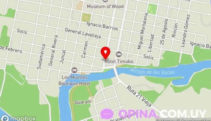 mapa de Escuela N° 11 