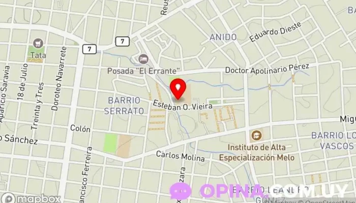 mapa de Escuela N° 132 