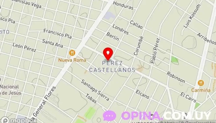 mapa de Escuela N° 137 María Noya Escuela en Montevideo