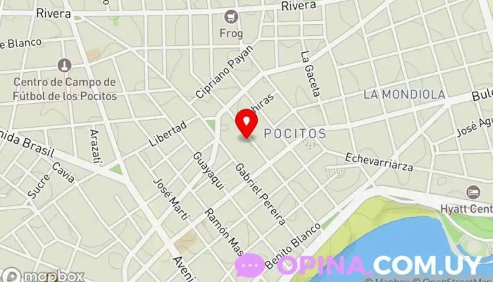 mapa de Escuela N° 193 Escuela de primaria en Montevideo