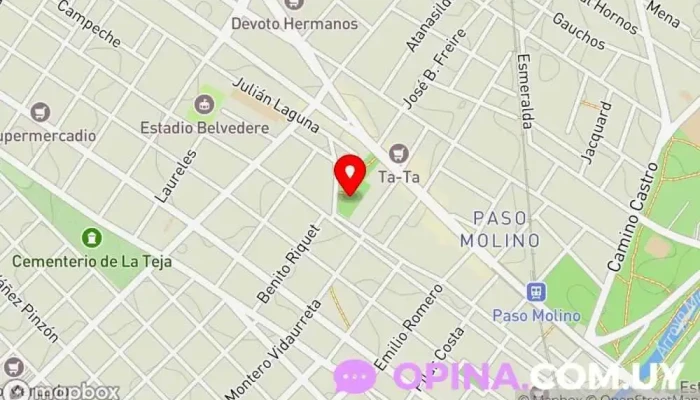 mapa de Escuela N° 23 