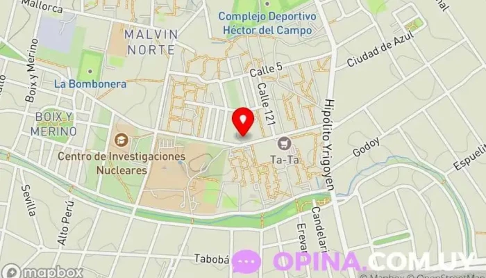 mapa de Escuela N° 317 Igua Escuela en Montevideo