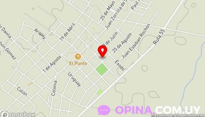 mapa de Escuela n° 32 