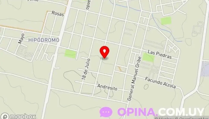 mapa de Escuela N° 39 Colegio público en Mercedes