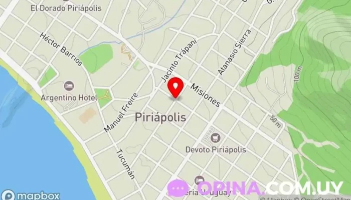 mapa de Escuela N° 52 