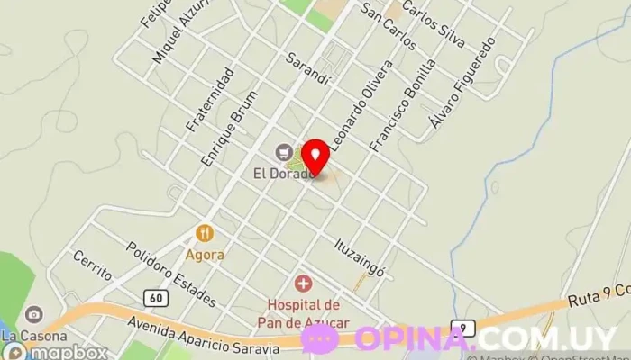 mapa de Escuela N° 6 