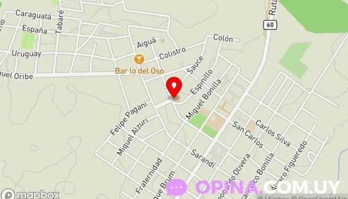 mapa de Escuela N° 78 Escuela en Pan de Azúcar