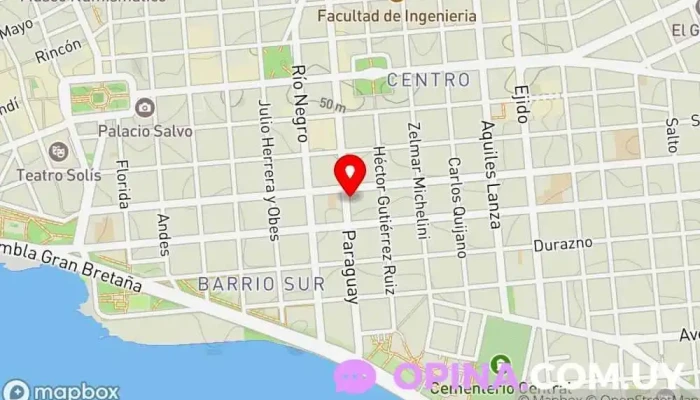 mapa de Escuela N° 8 República De Haití Escuela primaria en Montevideo