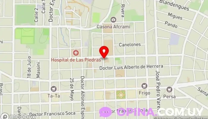 mapa de Escuela N°235 