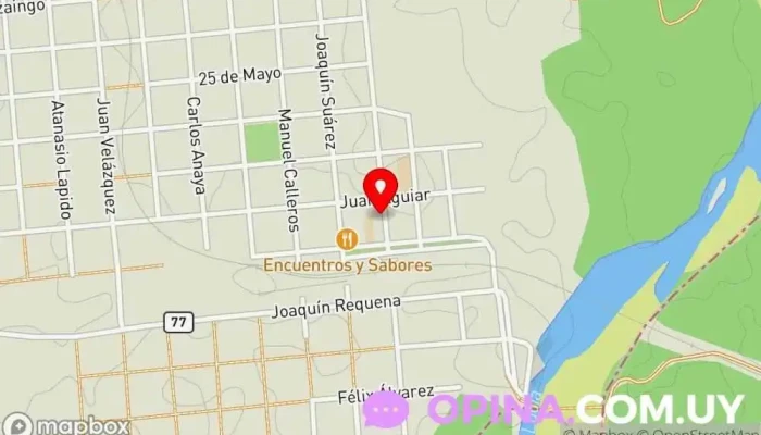 mapa de Escuela N°47 Juan Bonino Gallo Escuela en 25 de Agosto