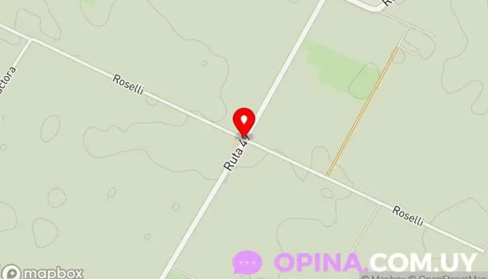 mapa de Escuela N°8 Cerrillos Al Sur Escuela en Departamento de Canelones