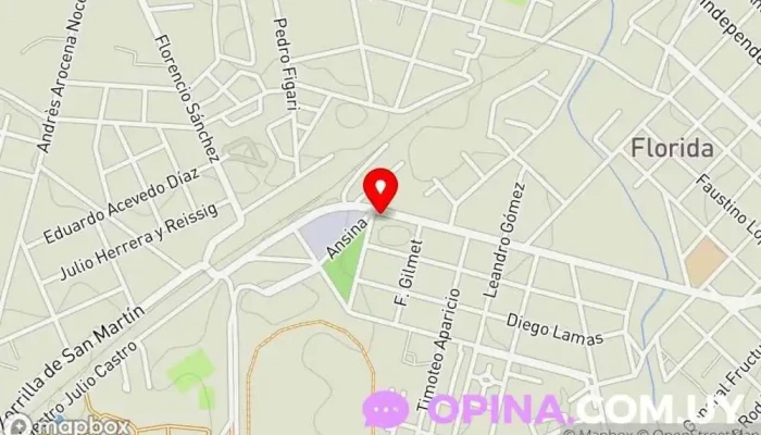 mapa de Escuela N°8 Escuela en Florida