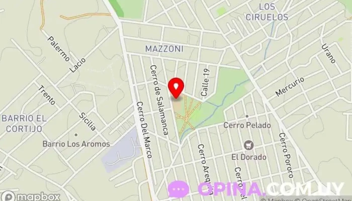 mapa de Escuela N°96 Escuela primaria en Maldonado