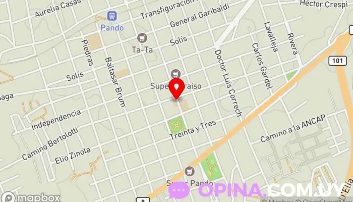 mapa de Escuela No. 111 