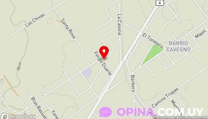 mapa de Escuela Nº 176 Escuela en Villa Crespo y San Andrés