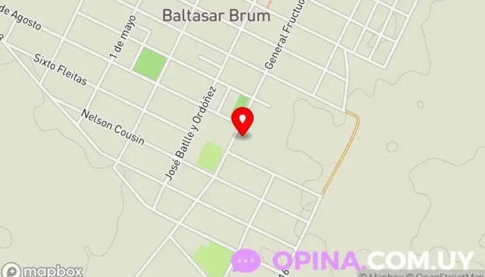 mapa de Escuela Nº 23 Escuela primaria en Baltasar Brum